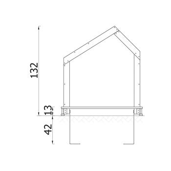 Terra Malwand Fenster, gross