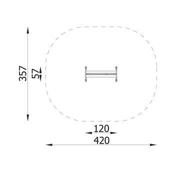 Terra Malwand Fenster, gross