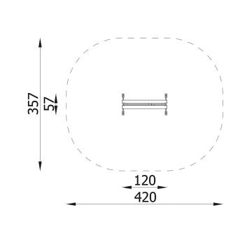 Terra Malwand Kreidetafel, gross
