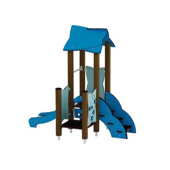 Urbi H Set 2 - B (Wände pastelltürkis)