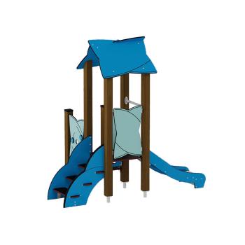 Urbi H Set 2 - B (Wände pastelltürkis)