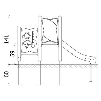 Urbi H Set 3 - A (Wände altrosa)
