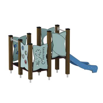 Urbi H Set 3 - B (Wände pastelltürkis)