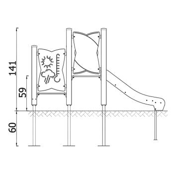 Urbi H Set 3 - C (Wände blassgrün)