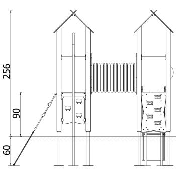 Urbi H Set 4 - A (Wände altrosa)