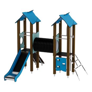 Urbi H Set 4 - B (Wände pastelltürkis)