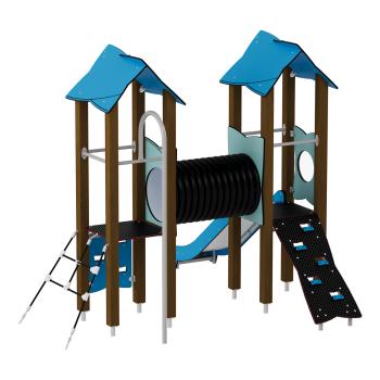 Urbi H Set 4 - B (Wände pastelltürkis)