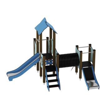 Urbi H Set 5 - B (Wände pastelltürkis)