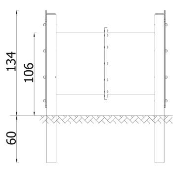 Robinio Kriechtunnel