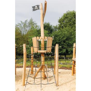 Robinio Schiff Kapitän Schwarzbart