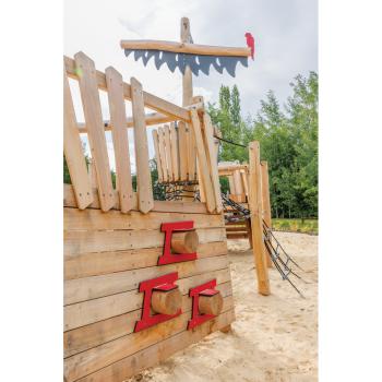 Robinio Schiff Kapitän Schwarzbart