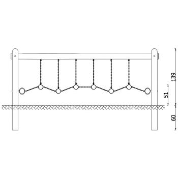 Robinio Hängebrücke