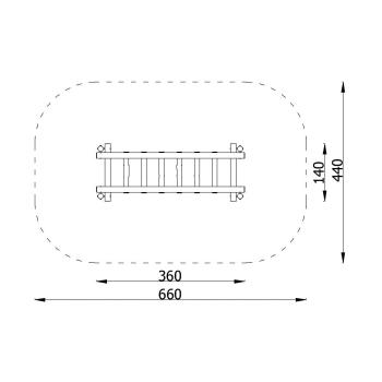 Robinio Hängebrücke
