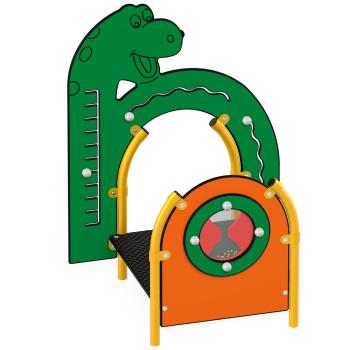 Dino Podest mit Motorik-Spiel