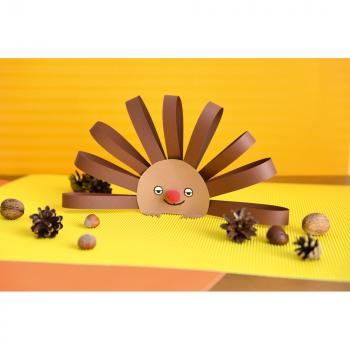 Lustiger Papier-Igel