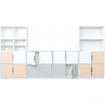 Möbelsatz Quadro 85-180°, Ahorn