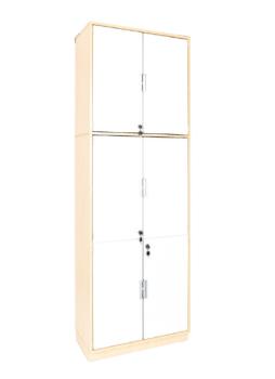 Hochschrank, abschliessbar, ohne Mittelwand, H 238, (Quadro 112-180°)
