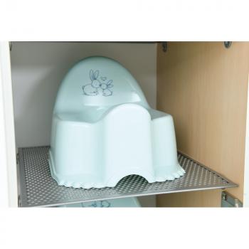 Töpfchenschrank für 12 Töpfchen, weiss