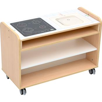 Quadro Mobile Küche, beidseitig offen (Quadro 255)