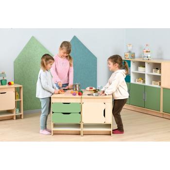 Spielecke Küche Quadro - Set 6