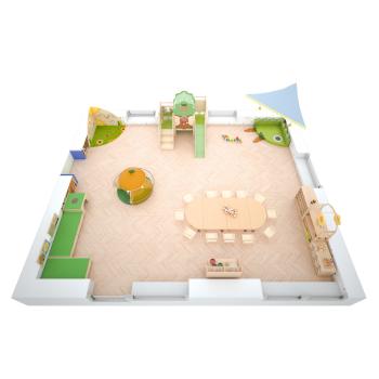 Krippe-Gruppenraum Flexi 1