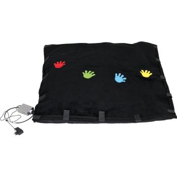 Leuchtender Teppich mit Sensorik-Unterlegmatte