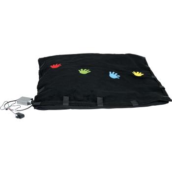Leuchtender Teppich mit Sensorik-Unterlegmatte
