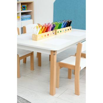 Stiftehalter mit Dreikantstiften 12x12 Farben