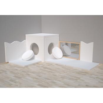 Snoezel-Ecke 4, mit Häuschen