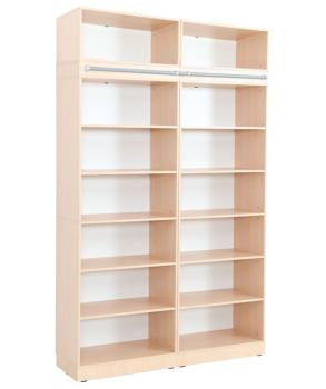 Regalwand, T 48, H 269, 2-reihig (Grande 114)