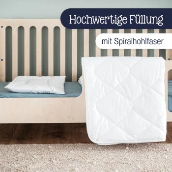 Kindersteppbett-Set, 4 Jahreszeiten, 100x135 + 40x60 cm