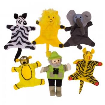 Safari-Fingerpuppen