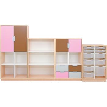 Möbelsatz Quadro 91-180°