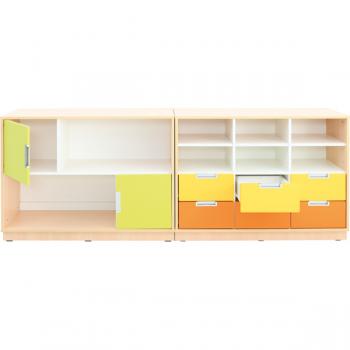 Möbelsatz Quadro 109-180°