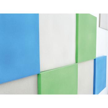 Akustik-Wandpaneele-Set 5, Quadrate