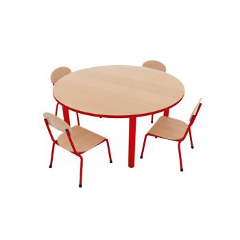 Set Nr. 7 - Tisch Bambino mit Stühlen, Grösse 0