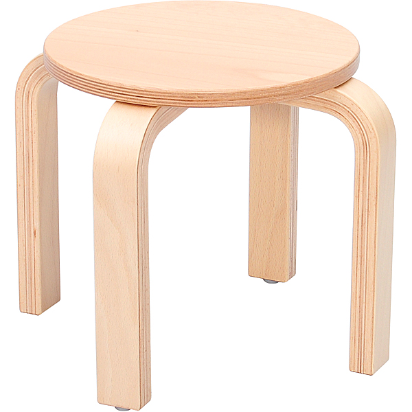 MyTibo GmbH - Holzhocker 2, Sitzhöhe: 30 cm