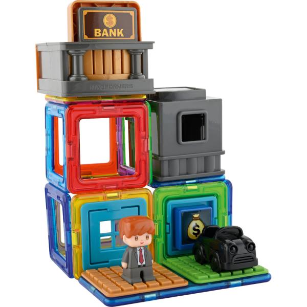 Magformers Town Set - Bank