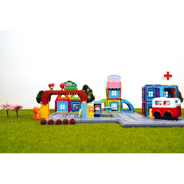 Magformers Town Set - Krankenhaus