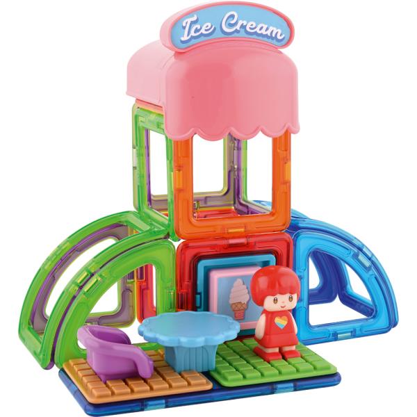 Magformers Town Set - Eisdiele