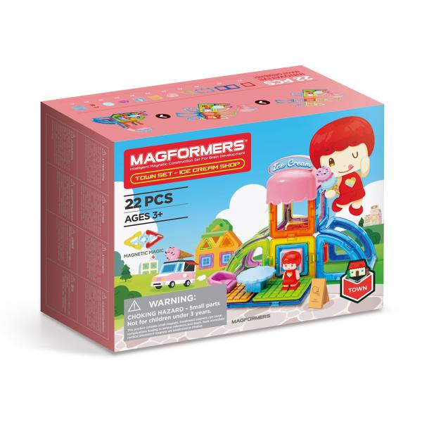 Magformers Town Set - Eisdiele