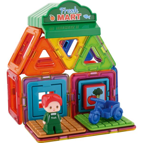 Magformers Town Set - Supermarkt