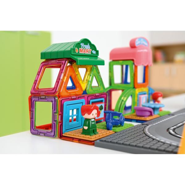 Magformers Town Set - Supermarkt