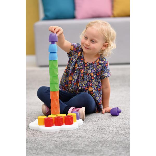 Maxi-Steckspiel mit Rassel