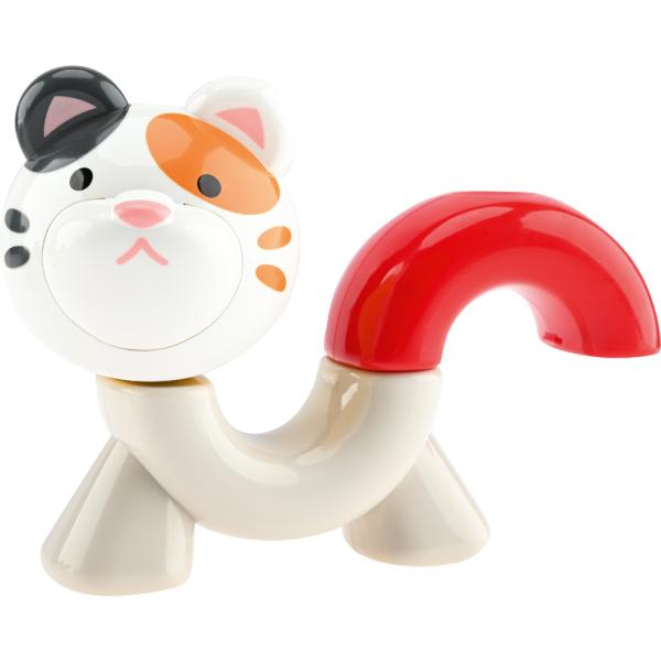 Magformers Stick-0, Peekaboo, Katze und Hund