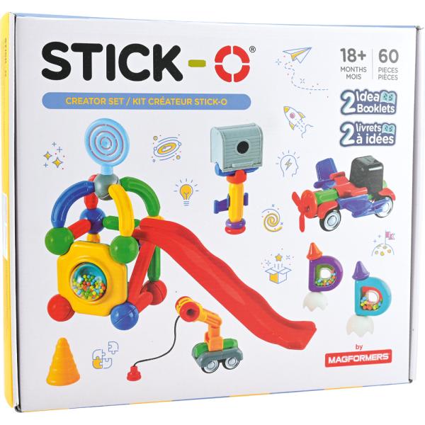 Magformers Stick-0, Peekaboo, Konstruktionen