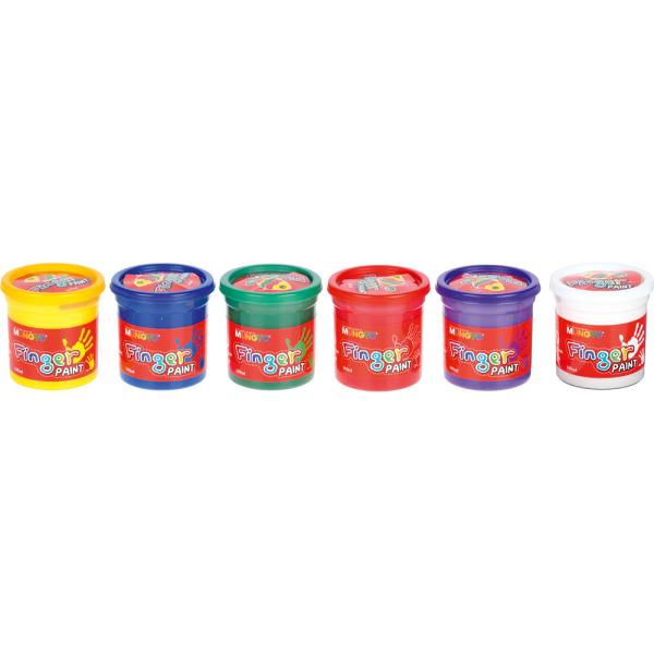 Fingermalfarben 6-er Set Nr. 1