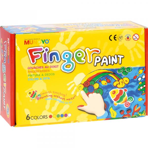Fingermalfarben 6-er Set Nr. 1
