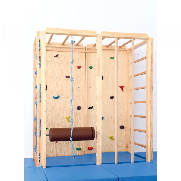 Waagerechte Sprossenwand mit 3 Sprossen