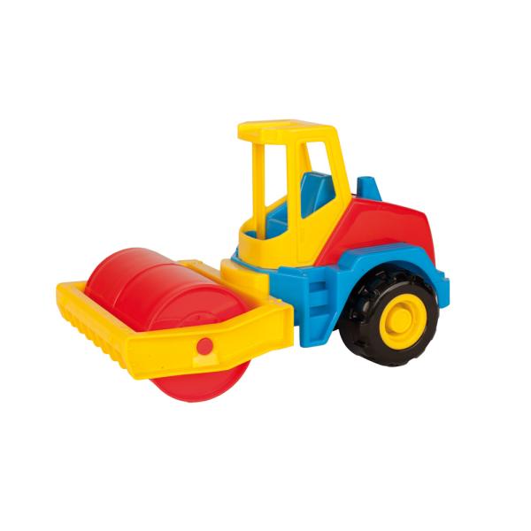 Baufahrzeuge Tech Truck - RGB rot-gelb-blau - Walze